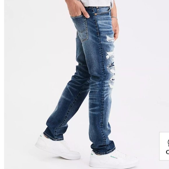 AE NE(X)T LEVEL AIRFLEX SKINNY STACKED JEA… - Picture 4 of 8